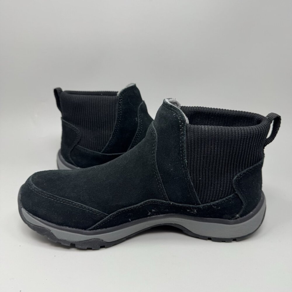 L.L.Bean Tek 2.5 Women’s 8 Waterproof Insulated Suede Slip On Winter Boots - Picture 2 of 10